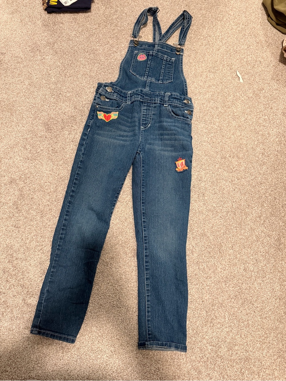 Jordache Blue Denim Girls Overalls